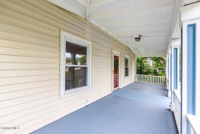 104 Euclid Ave, Altamont, NY 12009 - view of covered porch