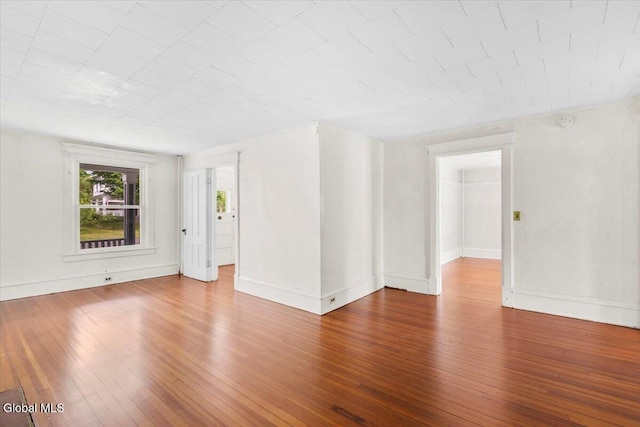 104 Euclid Ave, Altamont, NY 12009 - spare room featuring wood-type flooring and a smoke detector