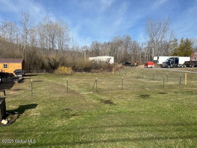 2543 Moriah Rd, Moriah, NY 12960 - view of yard with an outdoor structure