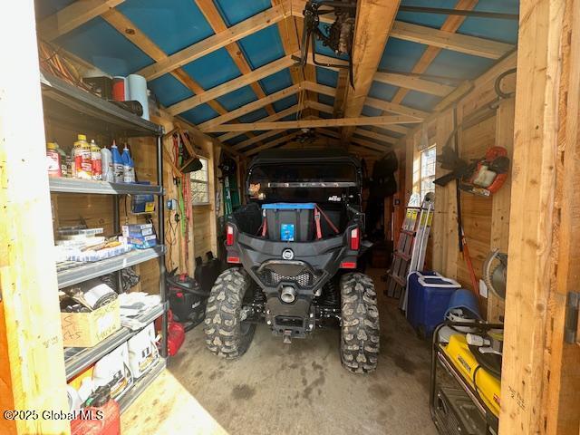 2543 Moriah Rd, Moriah, NY 12960 - storage featuring a garage