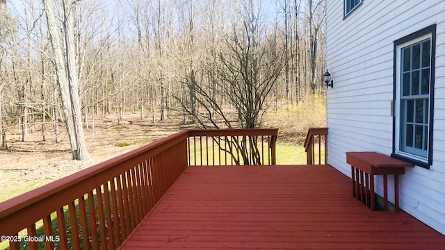 view of deck