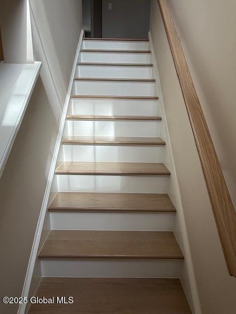 view of staircase