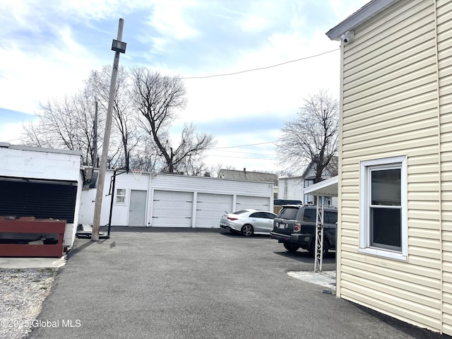 exterior space with driveway