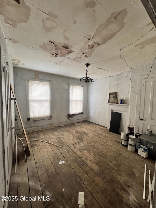 66 Jefferson St, Troy, NY 12180 - misc room featuring hardwood / wood-style floors