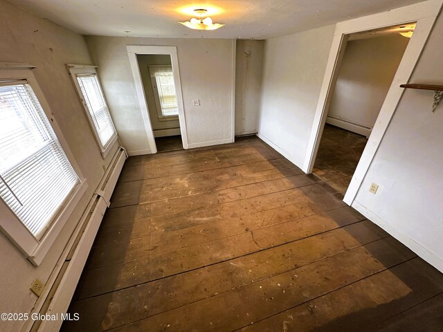 230 S Rd, Stephentown, NY 12018 - unfurnished dining area featuring baseboard heating and baseboards