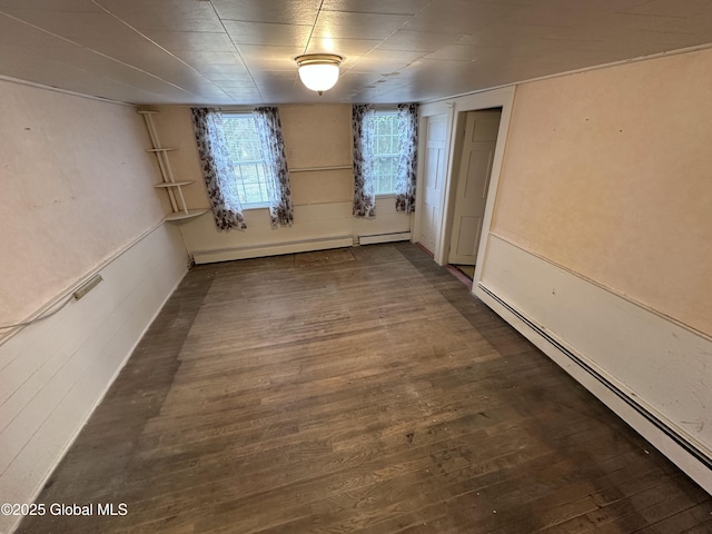 230 S Rd, Stephentown, NY 12018 - spare room featuring baseboard heating and wood finished floors