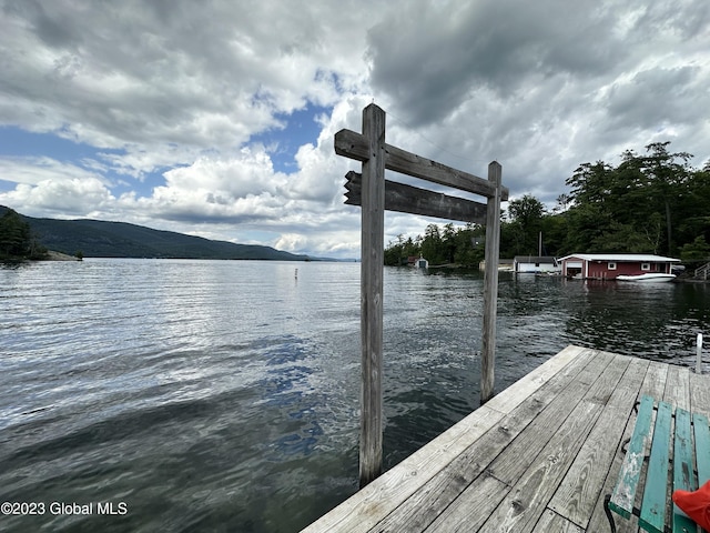 6325 Sunset Bay Rd, Dresden, NY 12841 - view of dock featuring a water view