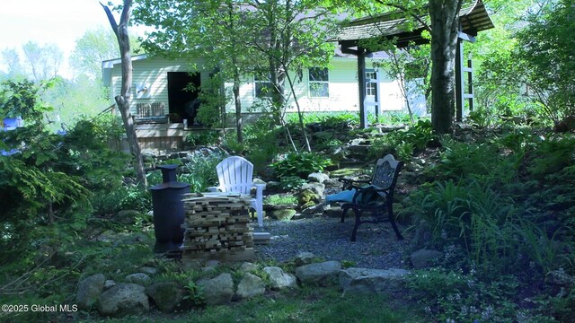 116 Dennie Rd, Mayfield, NY 12117 - view of yard