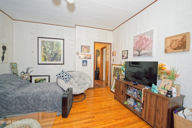 living room featuring wood finished floors