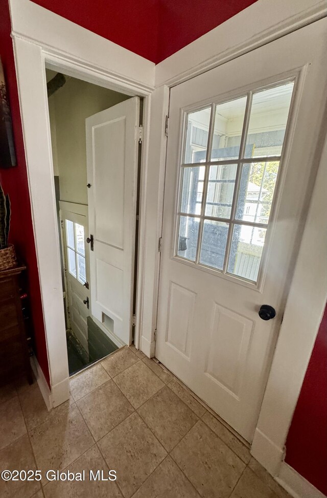 47 Washington Rd, Scotia, NY 12302 - doorway to outside with a healthy amount of sunlight and tile patterned flooring