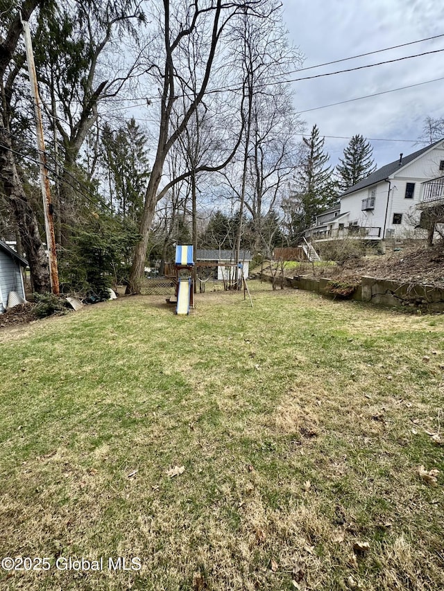 47 Washington Rd, Scotia, NY 12302 - view of yard with a playground