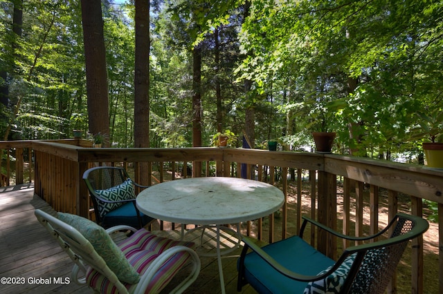 9 E Center St, Day, NY 12835 - view of deck