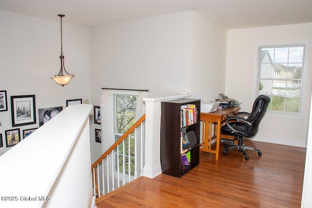 20 Fort Vaux Ln, Colonie, NY 12189 - office featuring wood finished floors and baseboards