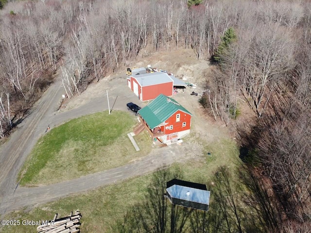 190 Wes Brown Rd, Cherry Valley, NY 13320 - aerial view of property and surrounding area