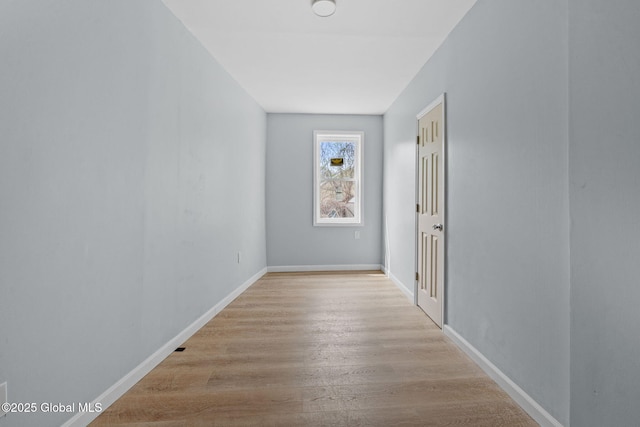 111 Mann Ave, Troy, NY 12180 - corridor with baseboards and wood finished floors