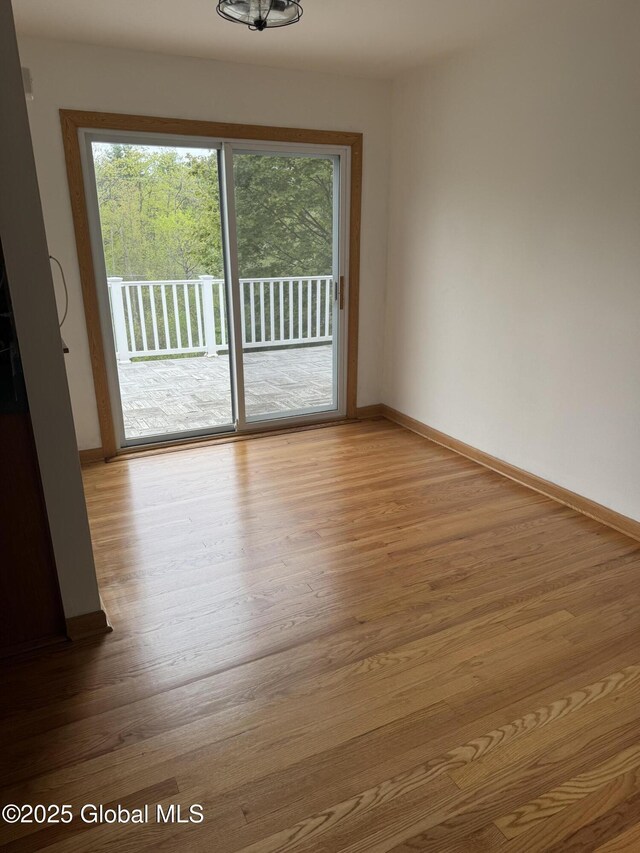 19 Callaghan Blvd, Charlton, NY 12019 - spare room with baseboards and wood finished floors
