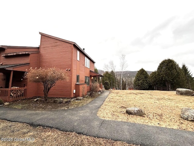 view of property exterior