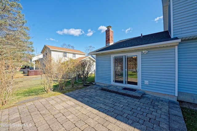 87 Dorchester Ave, Bethlehem, NY 12158 - view of patio featuring fence