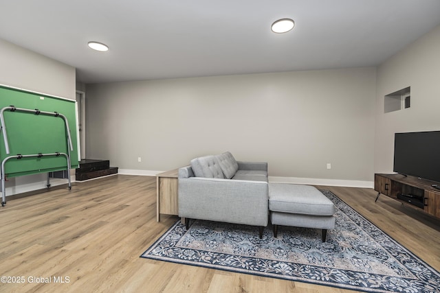 214 Vosenkill Rd, Athens, NY 12015 - living area with baseboards and wood finished floors