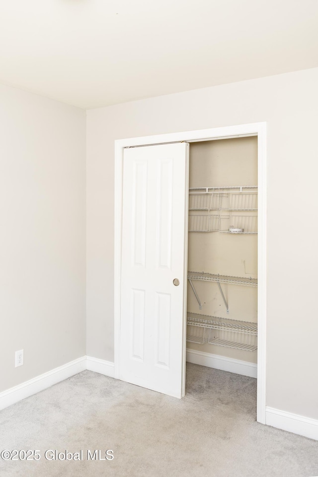view of closet