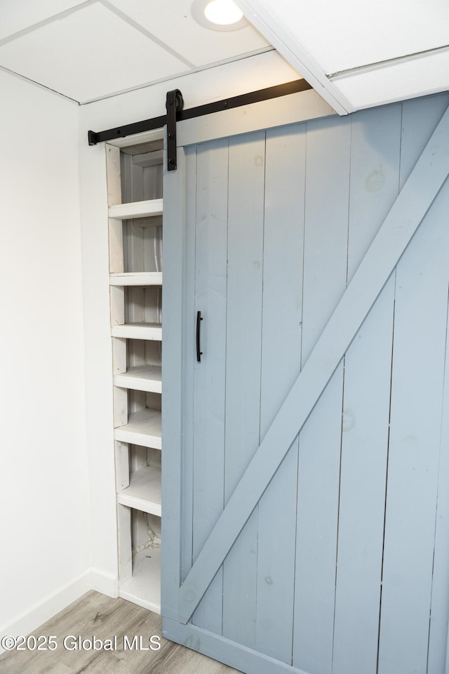 view of closet
