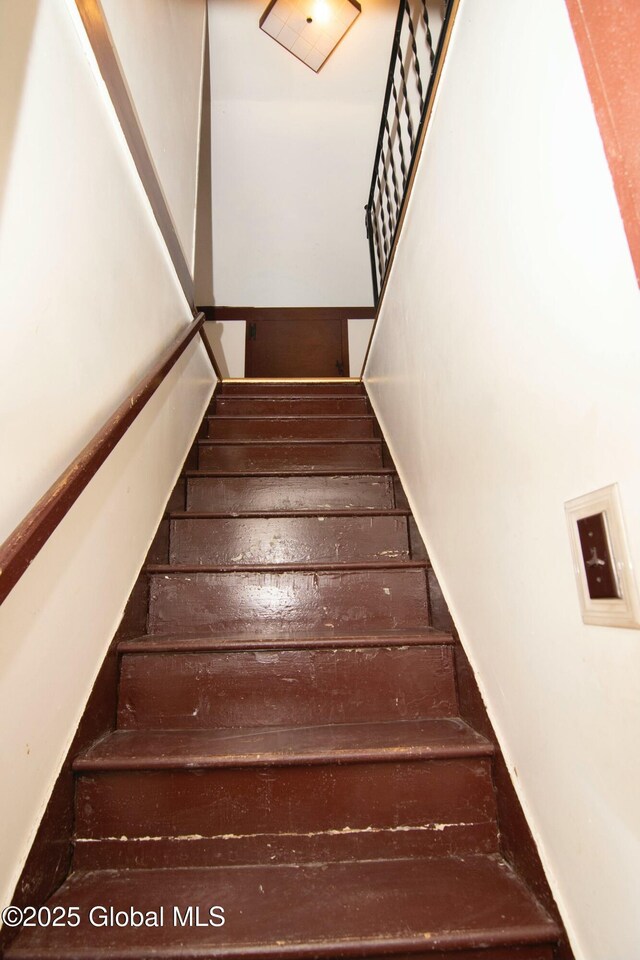 view of stairs