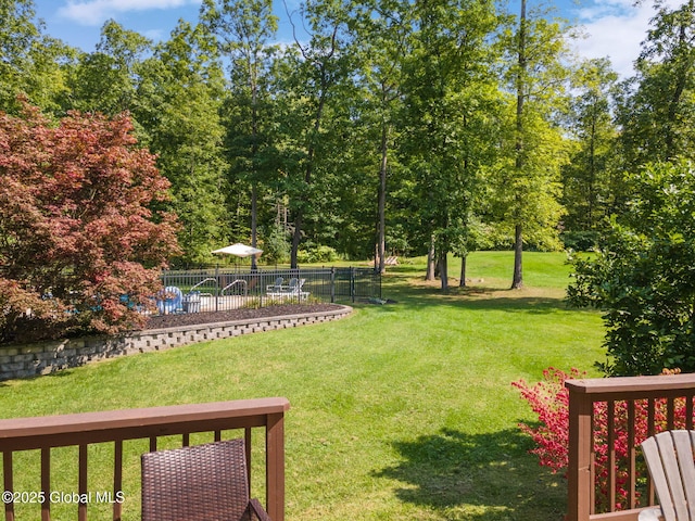 230 Zicha Rd, Esperance, NY 12092 - view of yard with fence