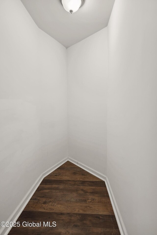 1094 Deforest St, Rotterdam, NY 12303 - empty room with dark wood-style floors and baseboards