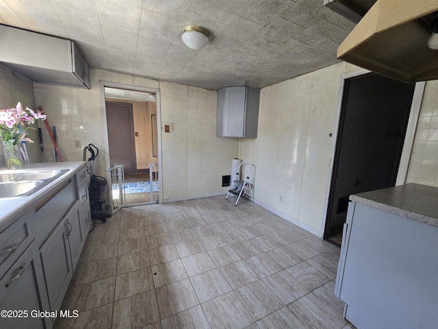 kitchen with a sink
