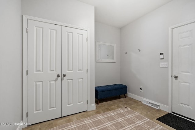 6 Gorsline Dr, Halfmoon, NY 12118 - mudroom featuring baseboards, light tile patterned flooring, and visible vents