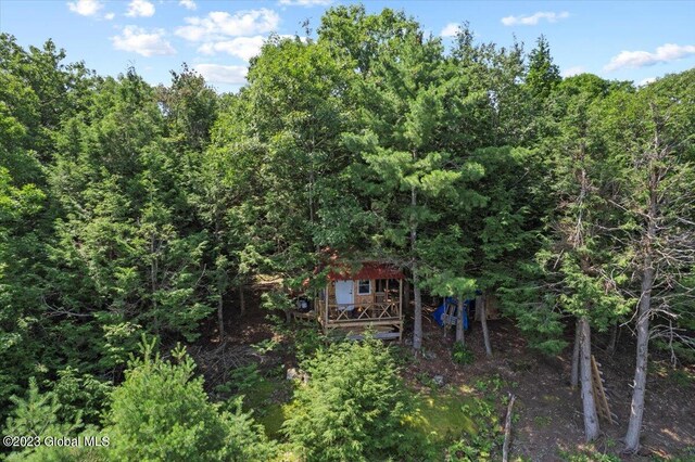1181 Hunt Lake Rd Unit N, Corinth, NY 12822 - exterior space featuring a view of trees