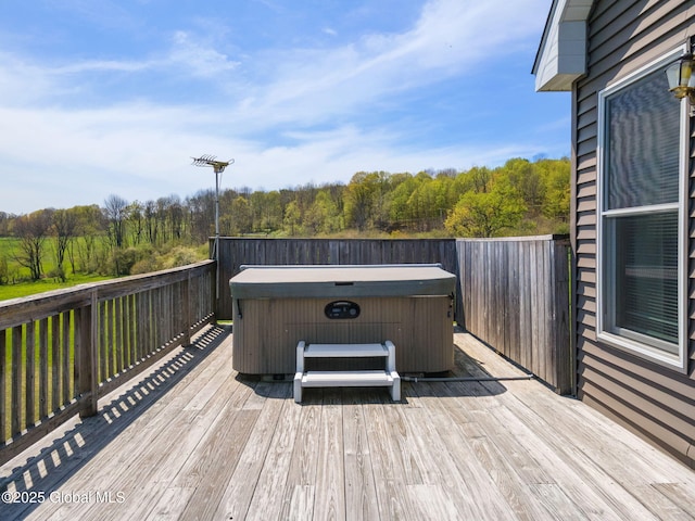 2694 State Route 10, Summit, NY 12175 - wooden terrace with a hot tub
