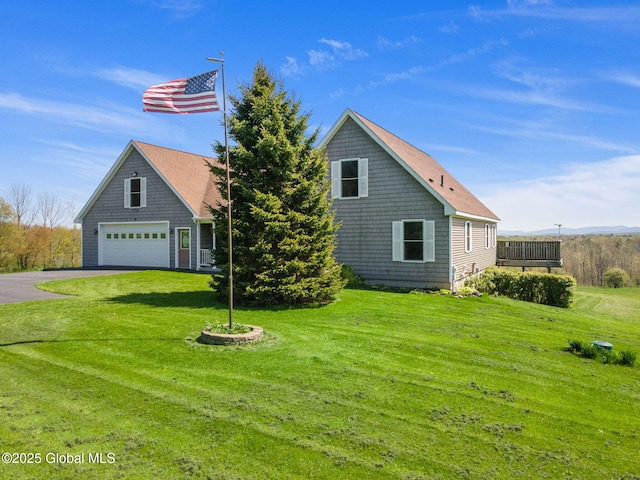2694 State Route 10, Summit, NY 12175 - view of side of property featuring driveway, a garage, and a yard