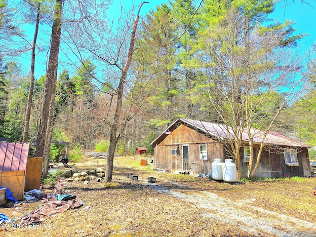 view of side of home