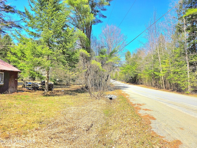 view of road