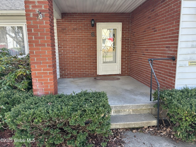 6 Riverview St, South Glens Falls, NY 12803 - entrance to property with brick siding