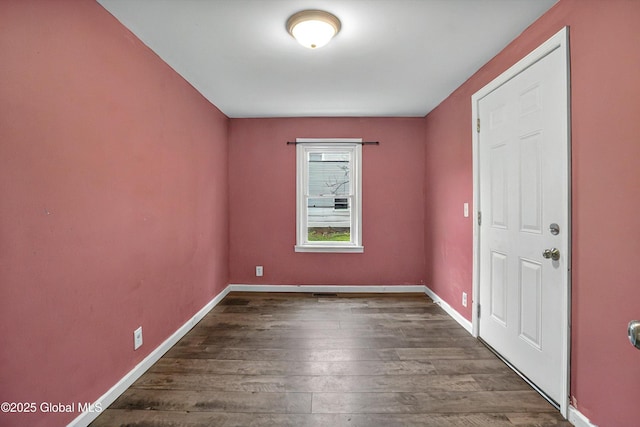 286 State Hwy Unit 80, Fort Plain, NY 13339 - unfurnished room with dark wood-style floors and baseboards