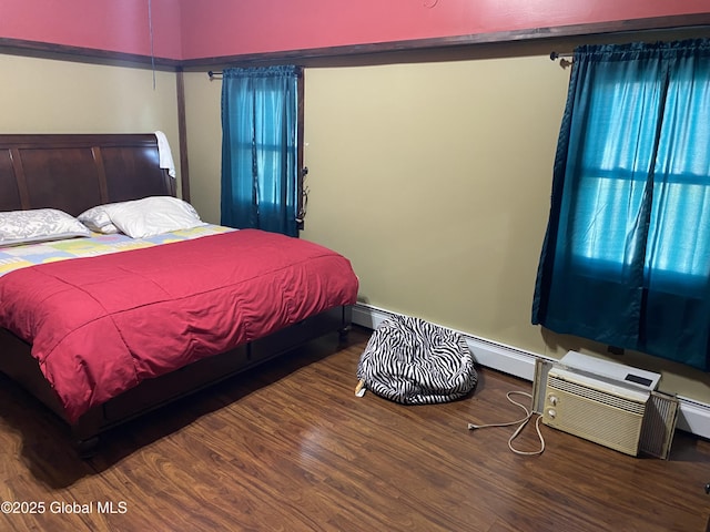 470 Middle Grove Rd, Greenfield, NY 12850 - bedroom featuring wood finished floors