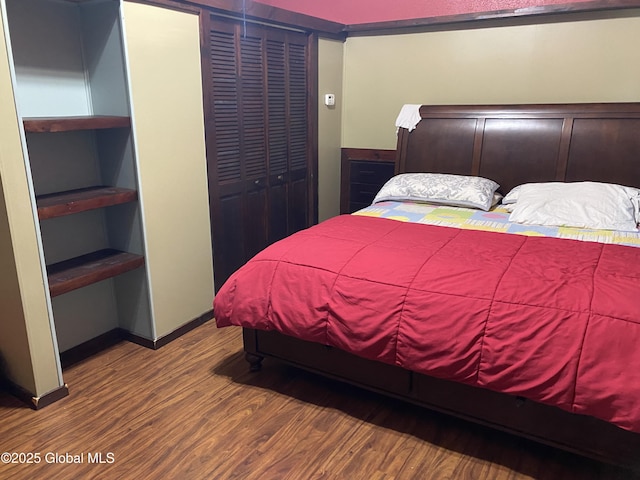 470 Middle Grove Rd, Greenfield, NY 12850 - bedroom with wood finished floors