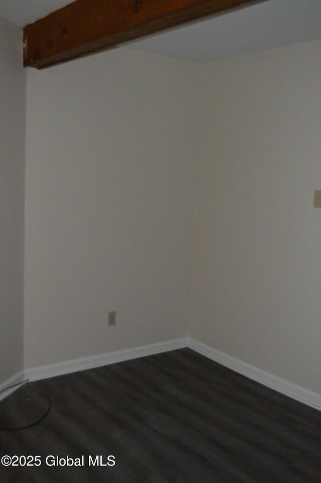 178 Spring St, Albany, NY 12203 - spare room with dark wood finished floors and baseboards