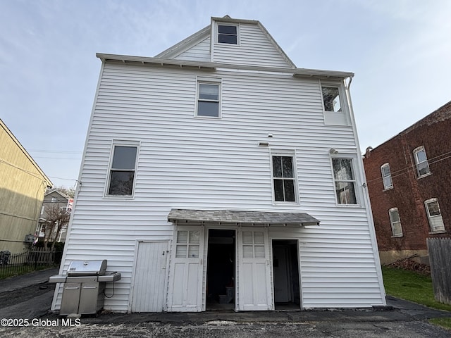 view of rear view of house