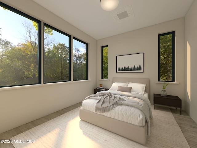 11 Eagle Rdg N, Bolton, NY 12814 - bedroom with wood finished floors and visible vents