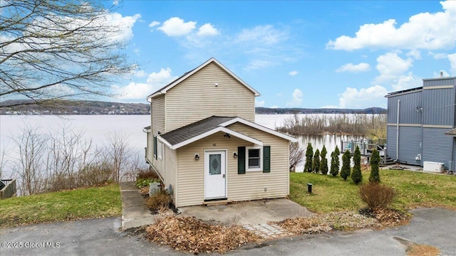 45 Whitestone Ln, Saratoga Springs, NY 12866 - exterior space featuring a water view