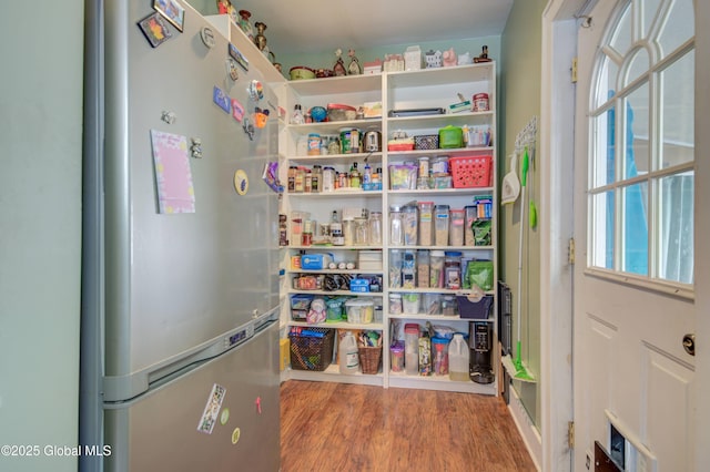 view of pantry