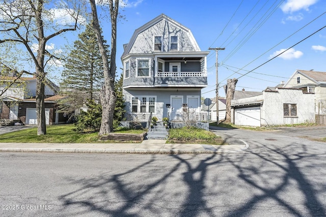 1261-1263 The Plz, Schenectady, NY 12308 - dutch colonial featuring a balcony