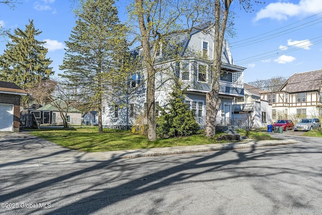 1261-1263 The Plz, Schenectady, NY 12308 - view of front of property featuring a front yard