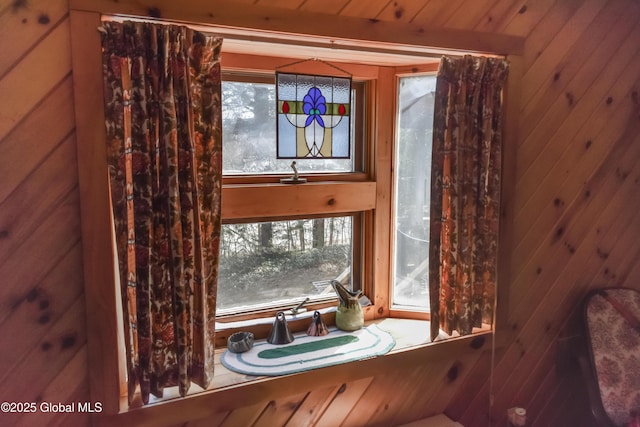 185 Old Schroon Rd, Schroon, NY 12870 - details with wooden walls