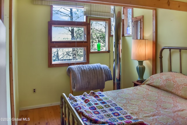 185 Old Schroon Rd, Schroon, NY 12870 - bedroom featuring baseboards and hardwood / wood-style flooring