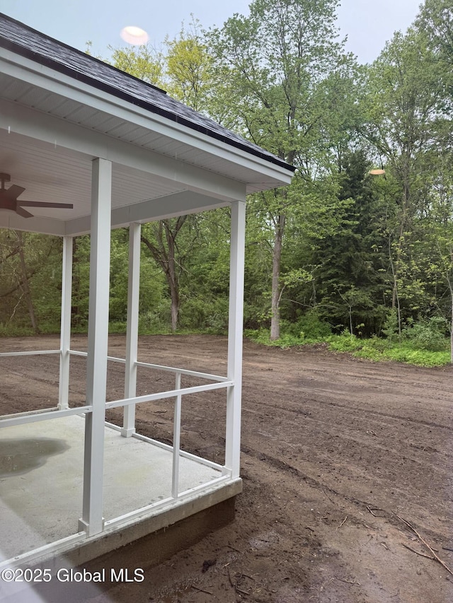 2 Birch Dr, Moreau, NY 12828 - exterior space with a ceiling fan