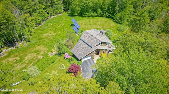 107 Wilderness Way, Stephentown, NY 12169 - view from above of property